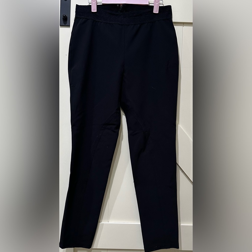 Ann Taylor stretchy leggings type pants. Zip up the back. Elastic waist. Size 10